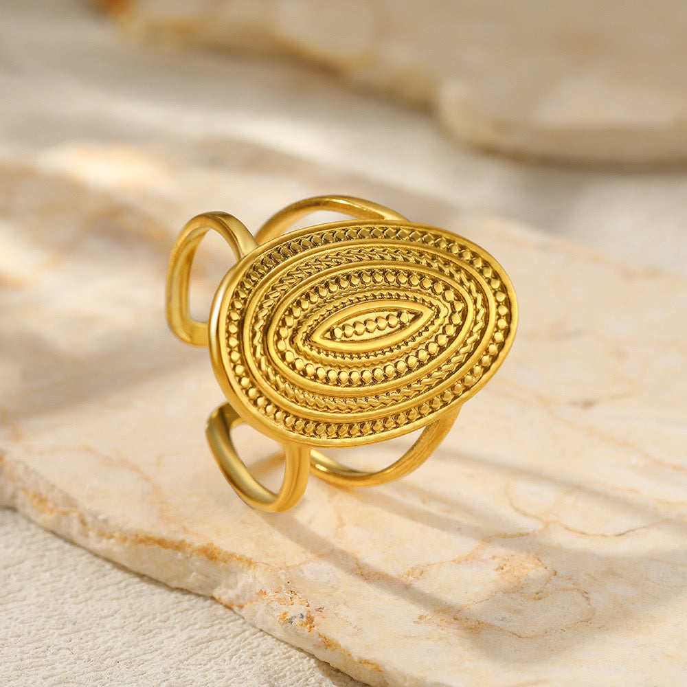Adjustable Rings for Women | 18K Gold Plated