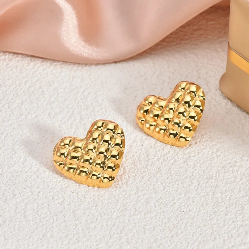 Everyday Gold Stud Earrings