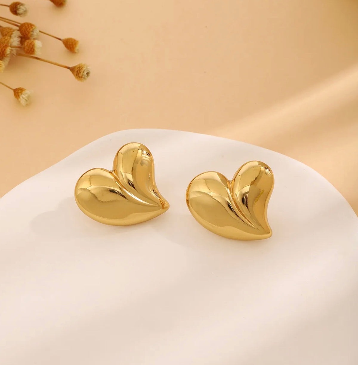Everyday Gold Stud Earrings | 304 Stainless Steel