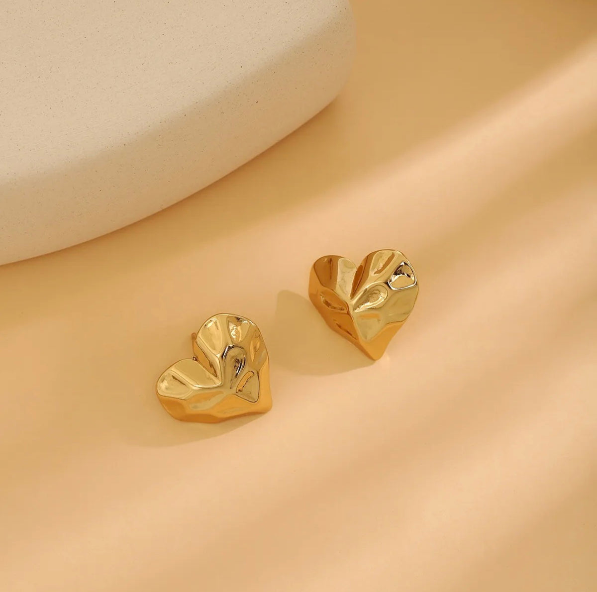 Everyday Gold Stud Earrings | 304 Stainless Steel