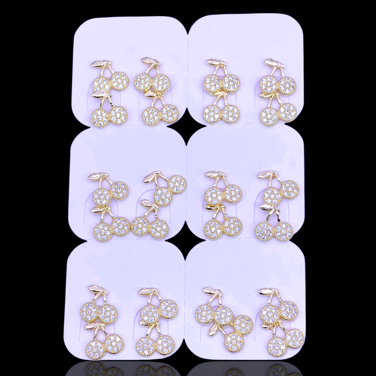 Cherry Stud Earrings