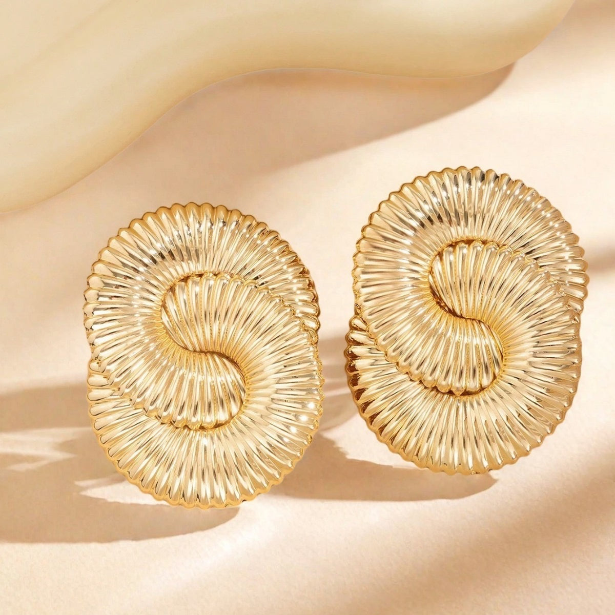 Statement Earrings | Gold Floral & Leaf Styles