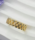Chain Double Layer Ring