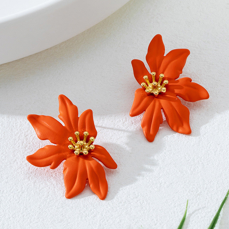 Flower Earrings | Floral Drop & Stud Jewelry