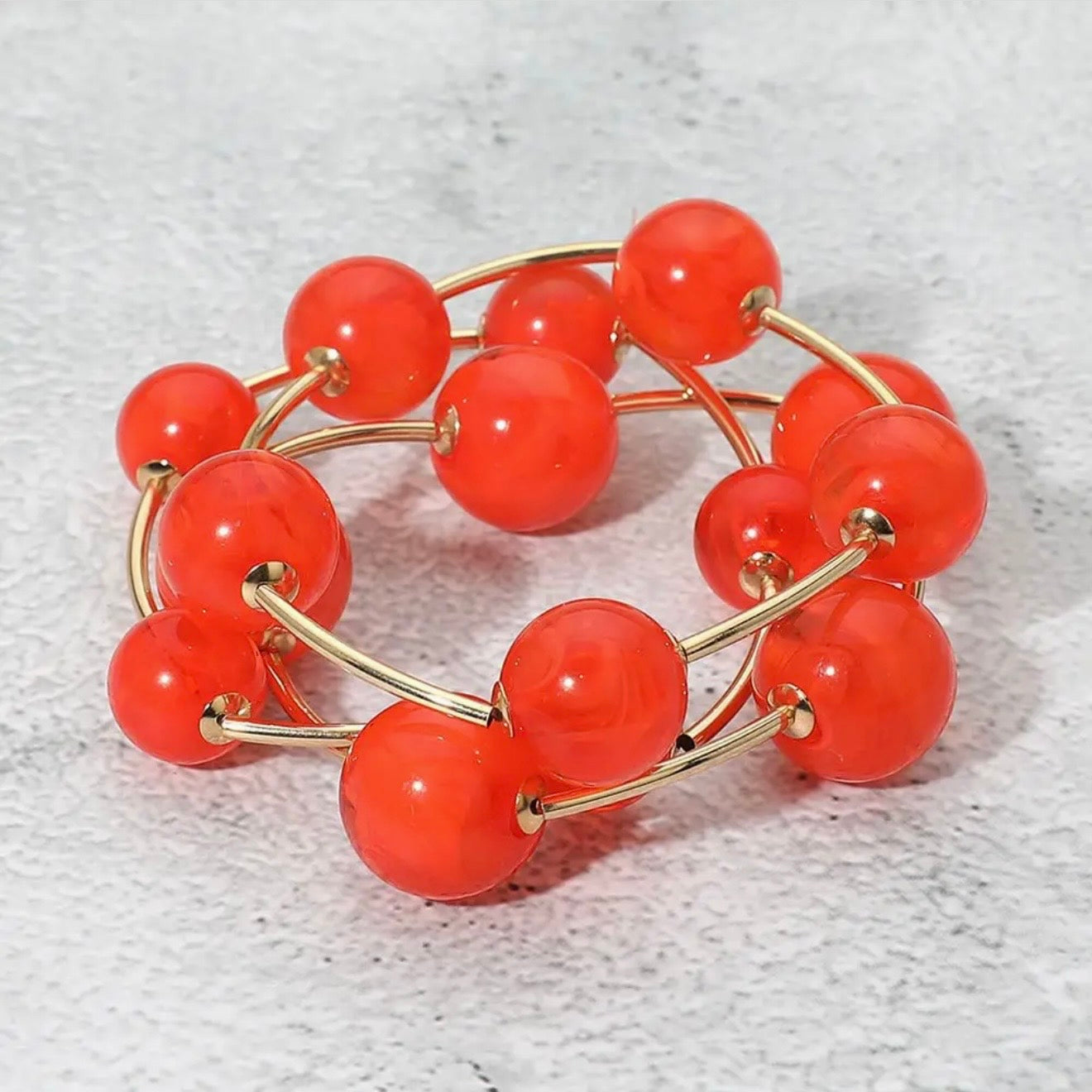 Triple Beaded Bracelet