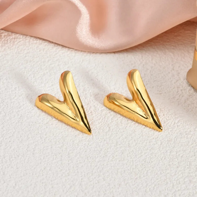 Everyday Gold Stud Earrings