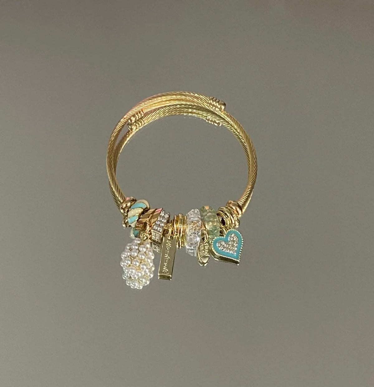 Charm Bracelets | Stainless Steel Zircon Sets