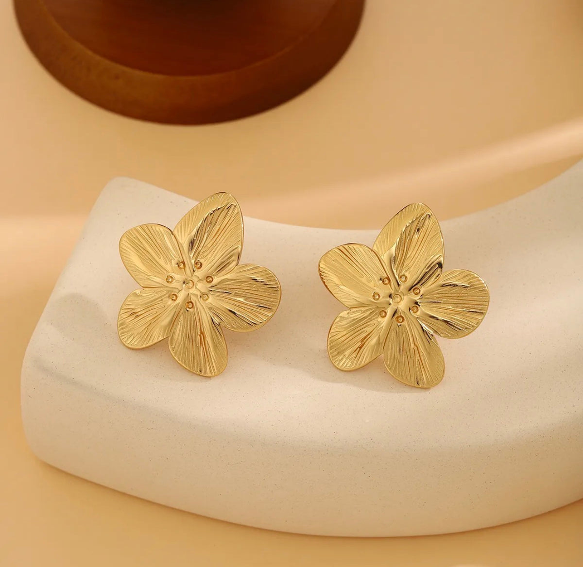 Everyday Gold Stud Earrings | 304 Stainless Steel