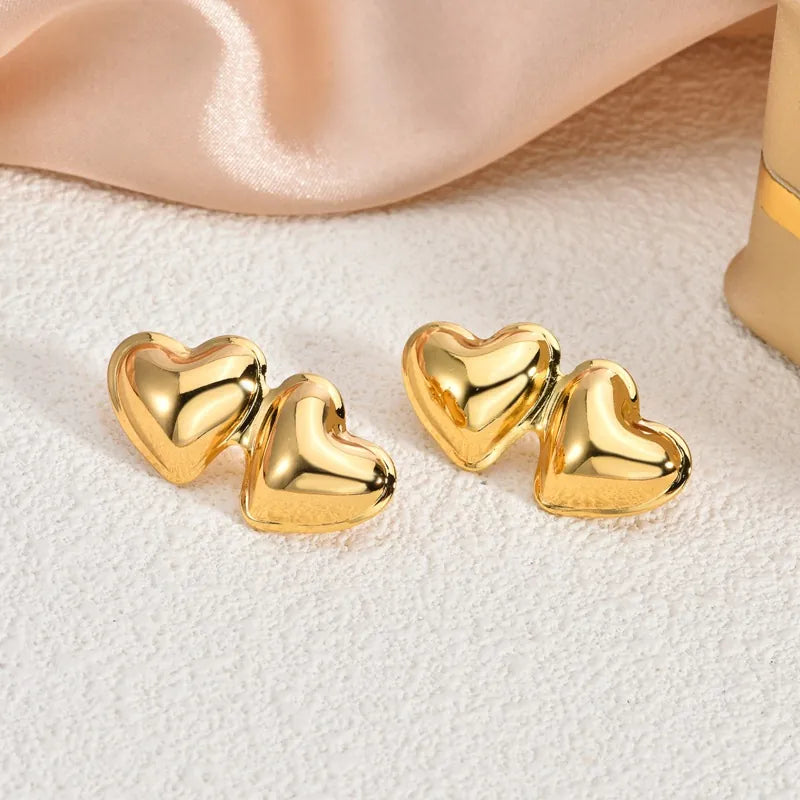Everyday Gold Stud Earrings