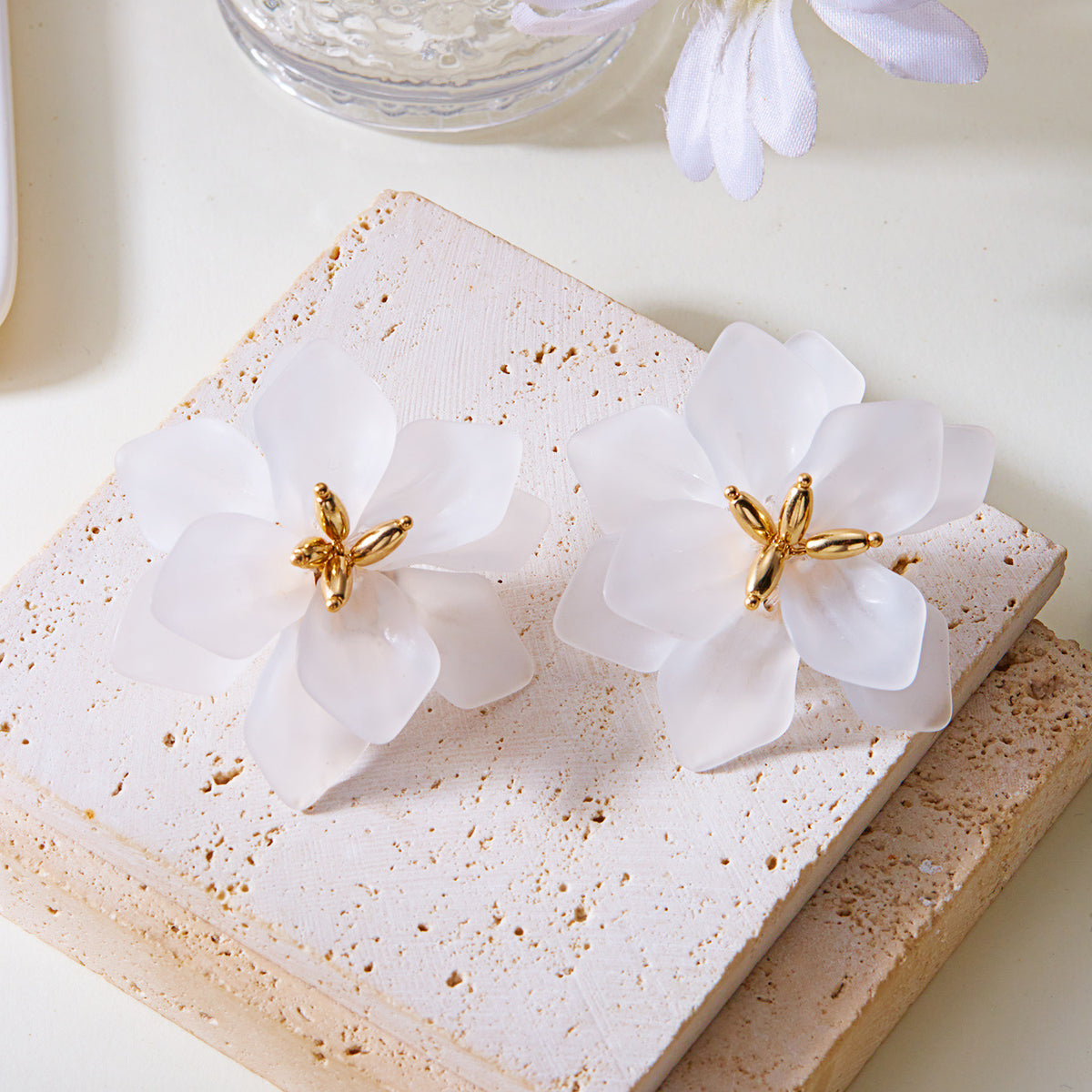 Flower Earrings | Floral Drop & Stud Jewelry
