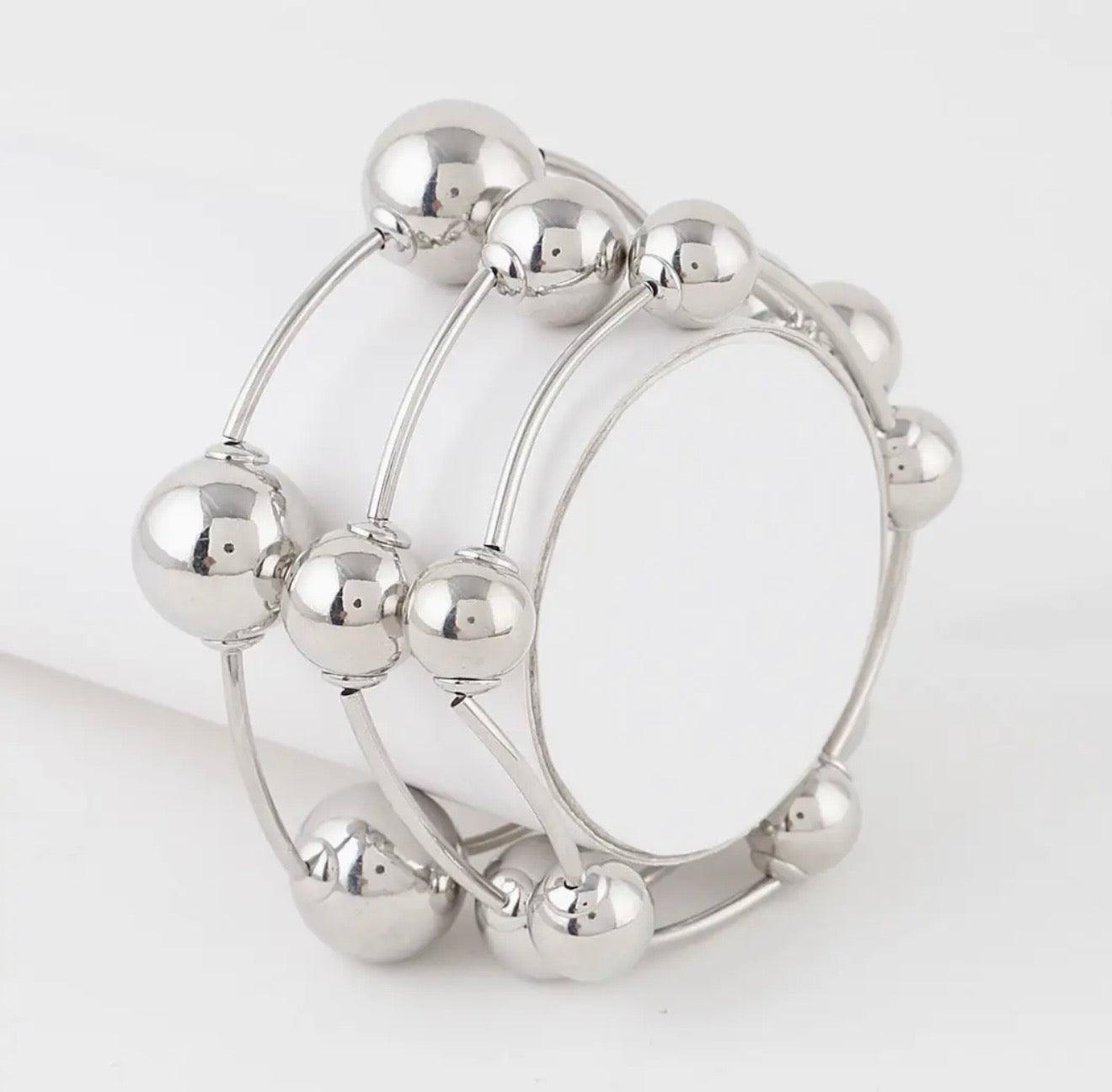 Triple Beaded Bracelet
