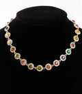 Bohemian Colorful Rhinestone  Necklace