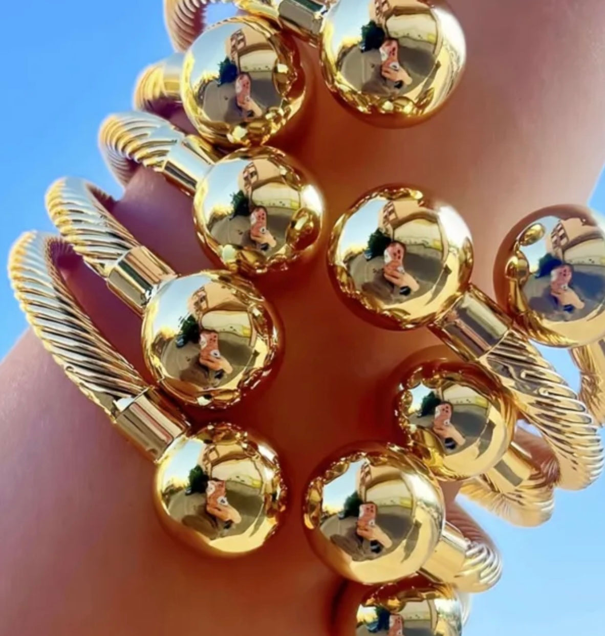 C Twist  Bracelet