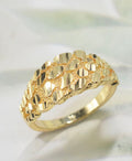 Gold Nugget Ring