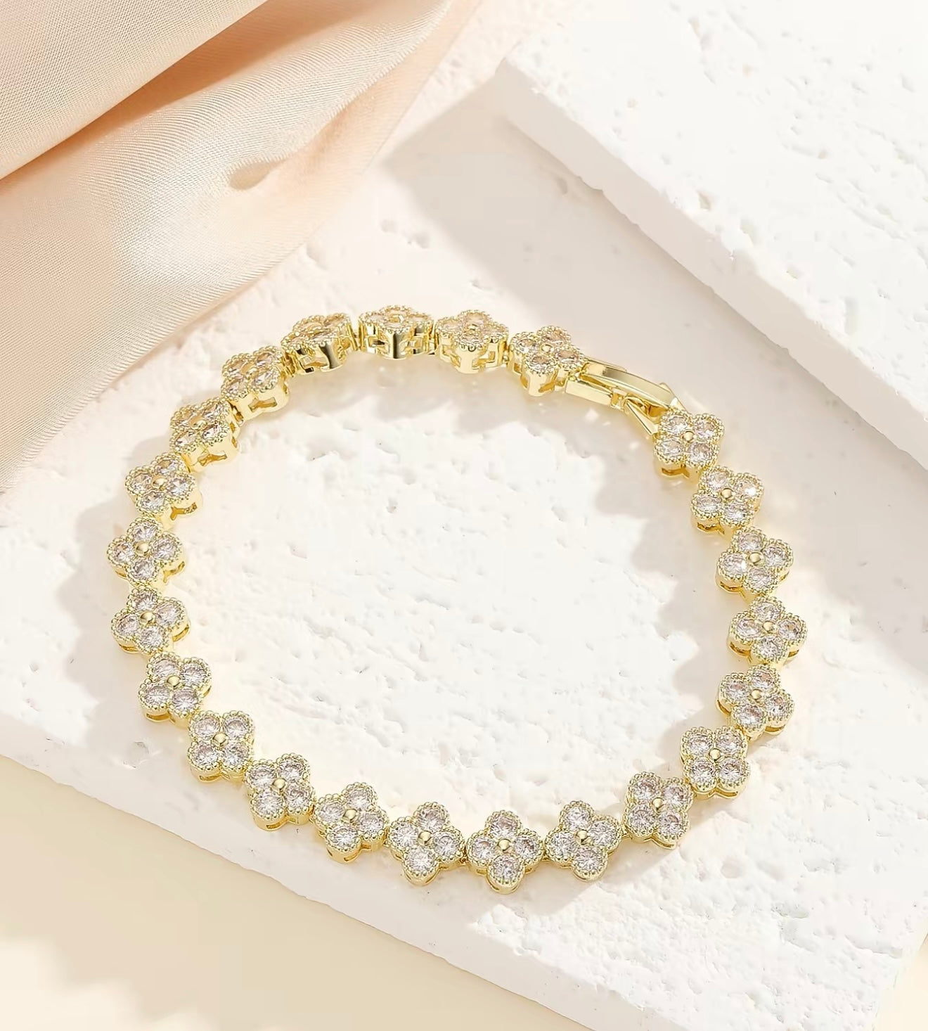 CZ Clove Bracelet
